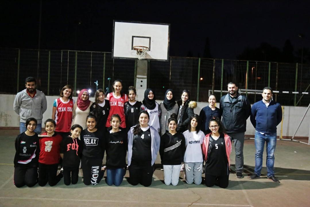 A Training Basketball Match between Burj Al-Luqluq & the BCG Teams