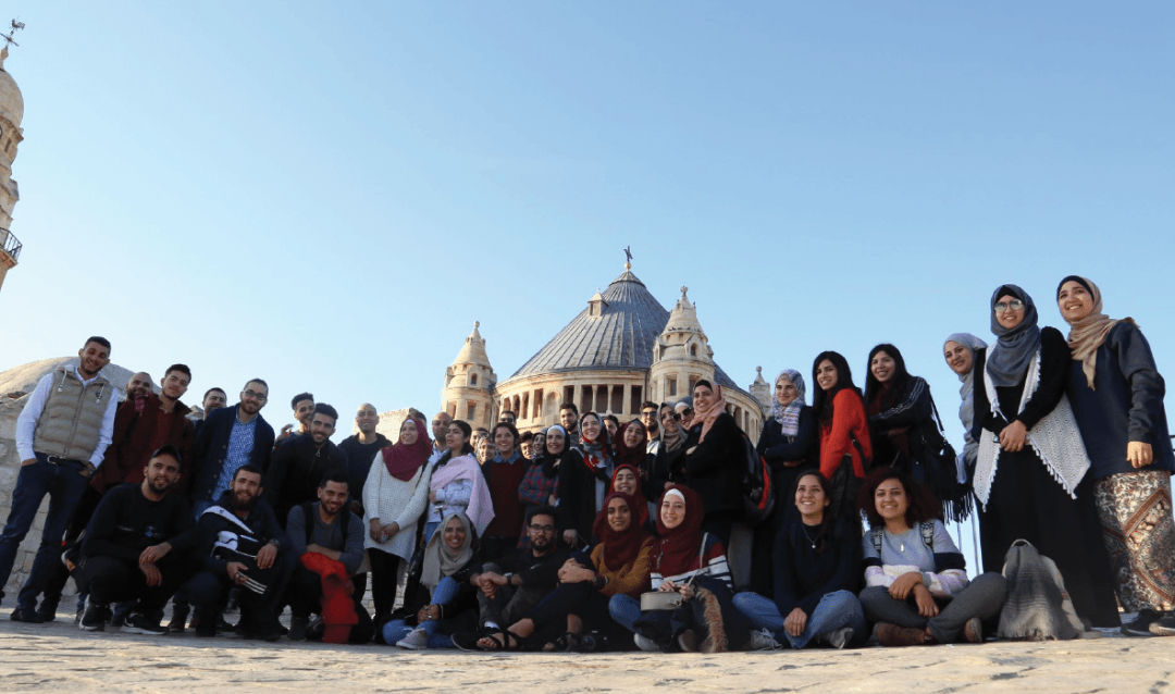The Young Guide 3 Organizes a Tour around the Historical Jerusalem