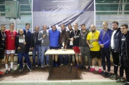 BALL crowned the title of champion of the Jerusalem Institutions, the Eye Hospital, Suiffa and the Teachers Syndicate in third place