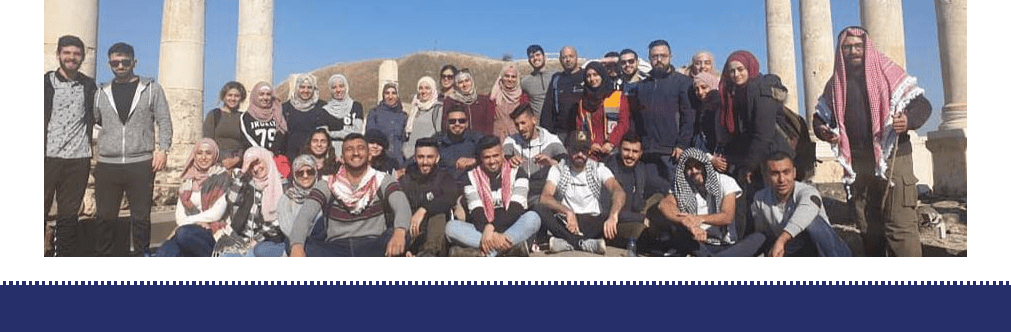 Within the Burj Al-Watan project funded by the Arab Fund and under the supervision of Taawon  The Young Guide program continues with his trips to promote the Palestinian identity