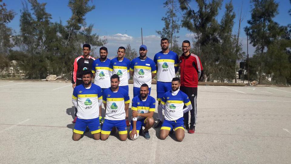 Burj Al-Luqluq Handball Team Meets Al-Quds University Team in a Friendly Match