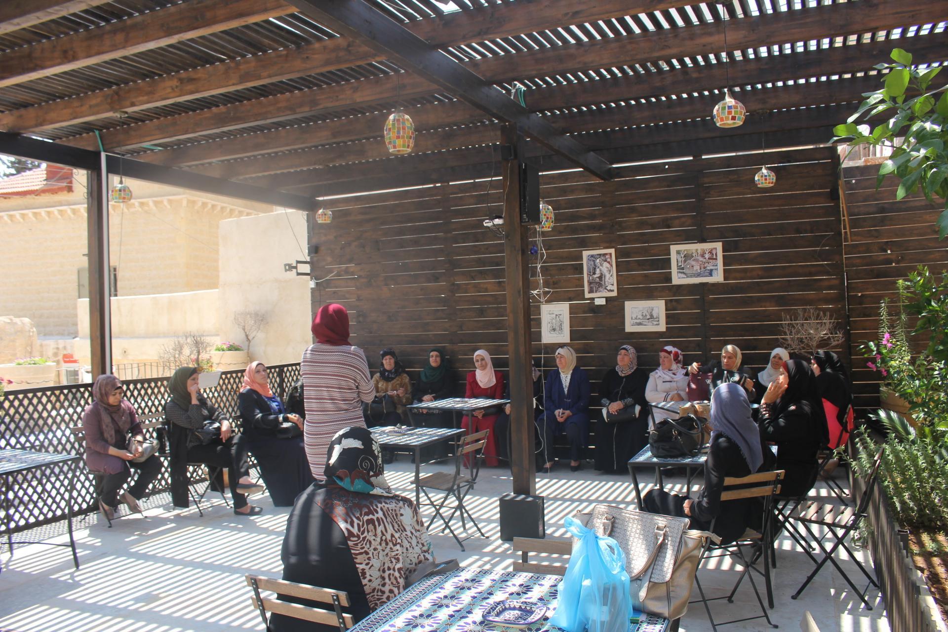 Within the Project ‘ Drugs in the Eye of Jerusalemite Sisters, Wives & Mothers Burj Al-Luqluq Organizes a Tour to Al-Aizaria Cooperative Association for Rural Development