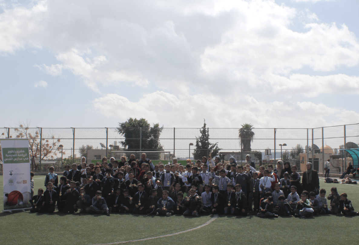 Burj Al-Luqluq Organizes “Tele-match’ Activities for the Schools of Jerusalem