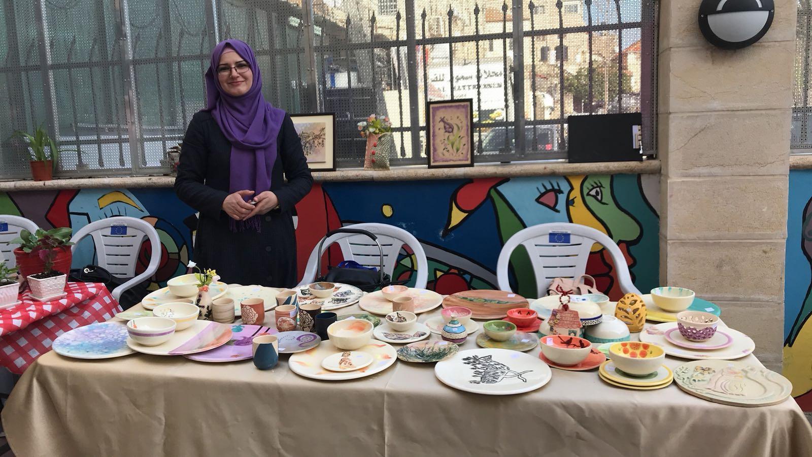 Burj Ceramic Lab Participates in the International Women’s Week