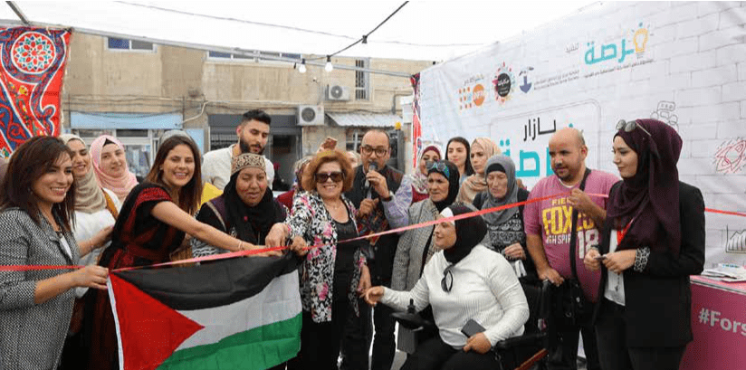 افتتاح بازار “فرصة الريادي “للسيدات الفلسطينيات في القدس