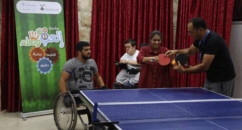Burj al-Luqluq organizes an entertainment meeting for children with disabilities within the project Play and Learn